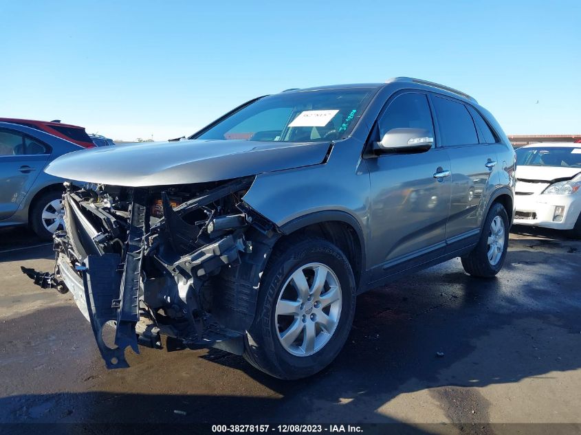 2013 Kia Sorento Lx V6 VIN: 5XYKT4A24DG378877 Lot: 38278157