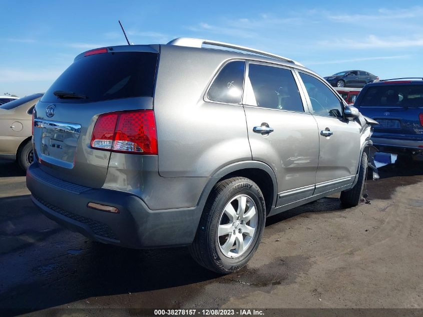 2013 Kia Sorento Lx V6 VIN: 5XYKT4A24DG378877 Lot: 38278157