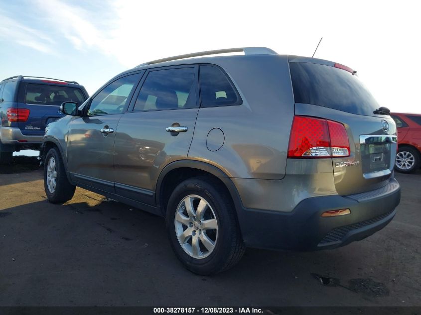 2013 Kia Sorento Lx V6 VIN: 5XYKT4A24DG378877 Lot: 38278157