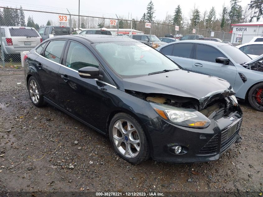 2014 Ford Focus Titanium VIN: 1FADP3J25EL273381 Lot: 38278221