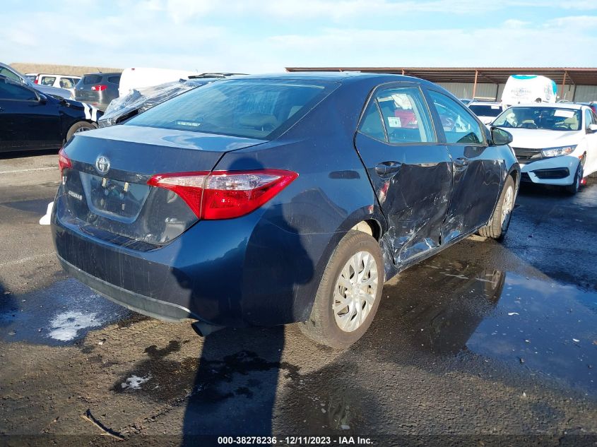 2T1BURHE2JC121606 2018 Toyota Corolla Le