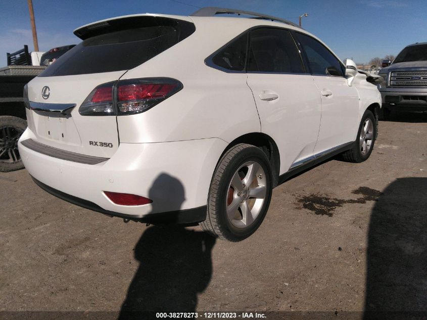 2014 Lexus Rx 350 Base A6 VIN: 2T2BK1BA2EC240285 Lot: 38278273