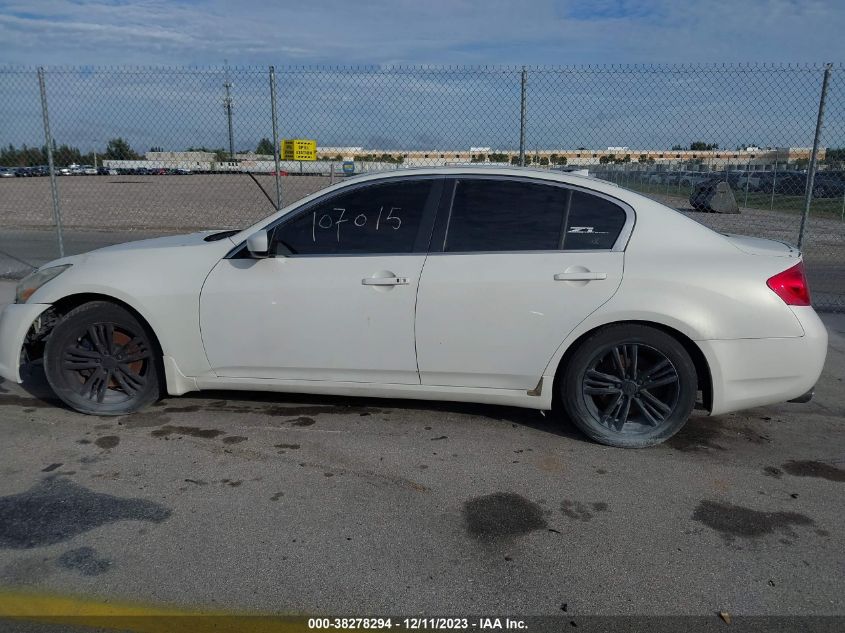 2013 Infiniti G37 Journey VIN: JN1CV6AP7DM304103 Lot: 38278294