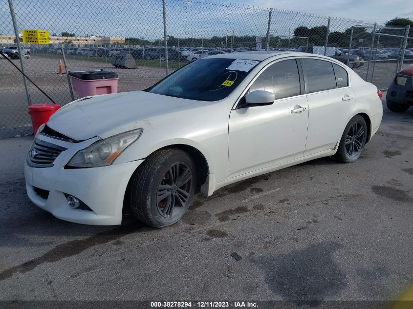 2013 Infiniti G37 Journey VIN: JN1CV6AP7DM304103 Lot: 38278294