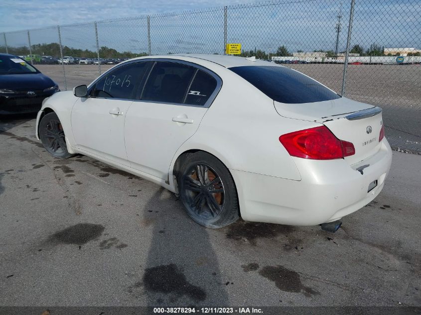 2013 Infiniti G37 Journey VIN: JN1CV6AP7DM304103 Lot: 38278294