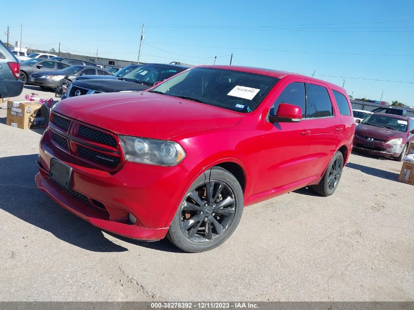 2011 Dodge Durango R/T VIN: 1D4SD6GT3BC681887 Lot: 38278392