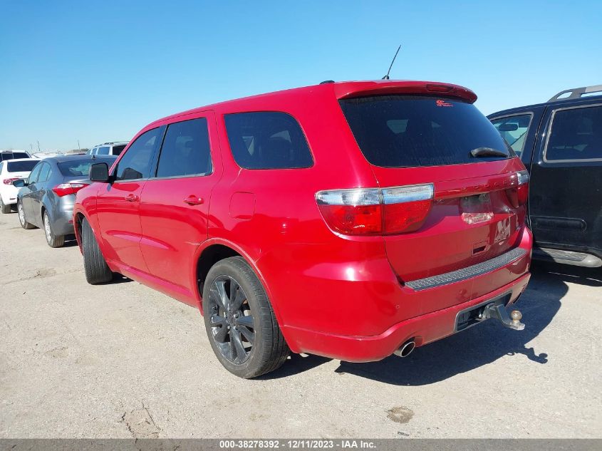 2011 Dodge Durango R/T VIN: 1D4SD6GT3BC681887 Lot: 38278392