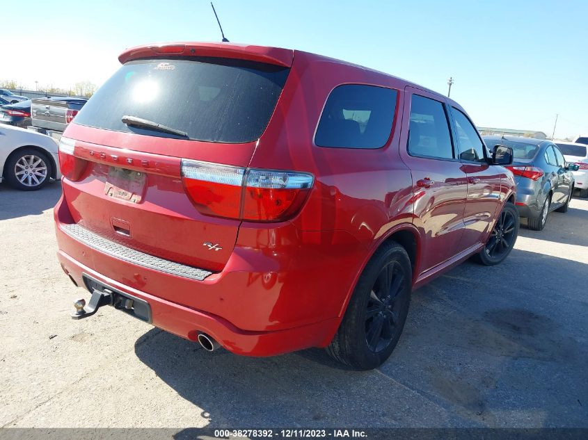 2011 Dodge Durango R/T VIN: 1D4SD6GT3BC681887 Lot: 38278392