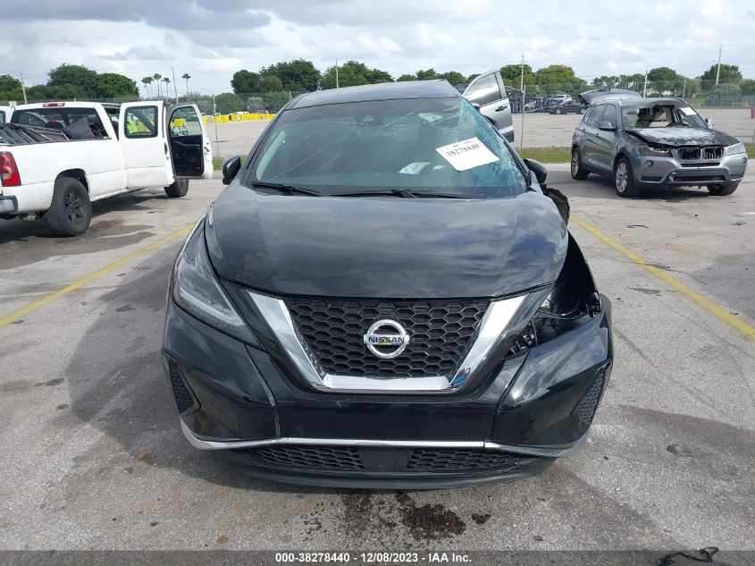 2020 Nissan Murano S Fwd VIN: 5N1AZ2AJ5LN134499 Lot: 38278440