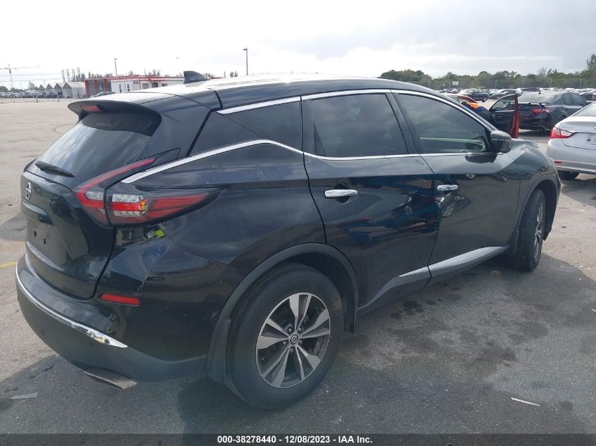 2020 Nissan Murano S Fwd VIN: 5N1AZ2AJ5LN134499 Lot: 38278440