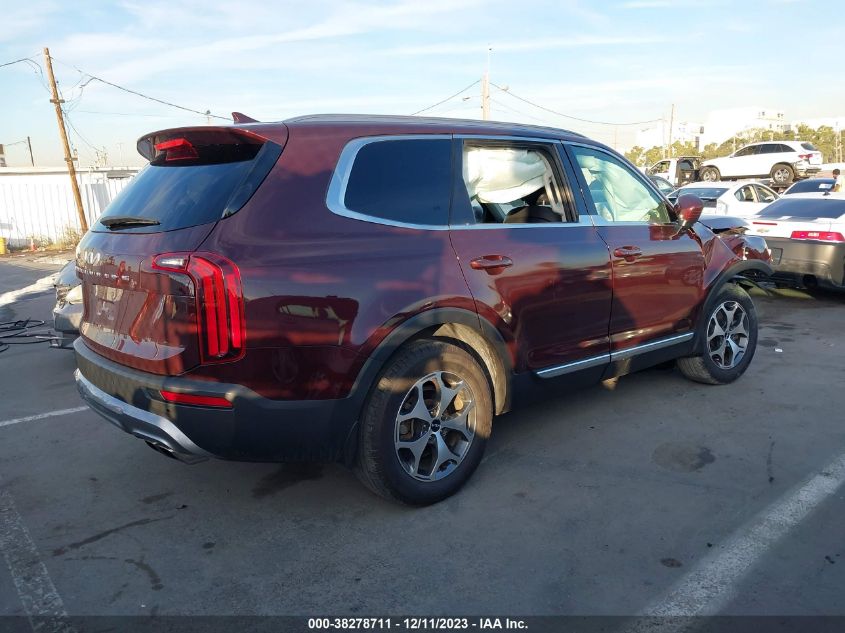 5XYP34HCXNG205399 2022 Kia Telluride Ex