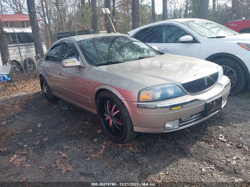 2001 Lincoln Ls V6 Auto/W/Sport Pkg VIN: 1LNHM86S91Y675665 Lot: 38278760