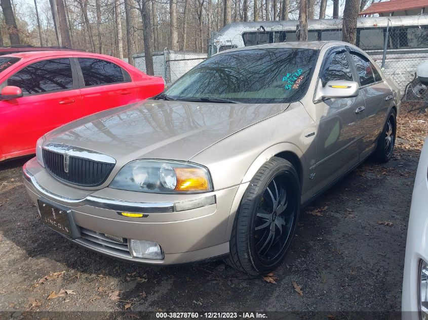 2001 Lincoln Ls V6 Auto/W/Sport Pkg VIN: 1LNHM86S91Y675665 Lot: 38278760