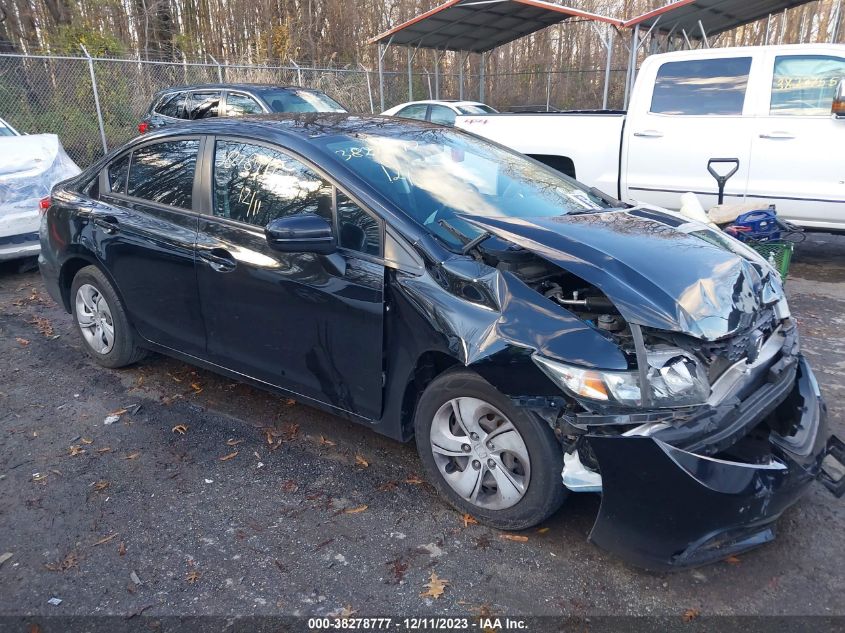 2014 Honda Civic Sedan Lx VIN: 19XFB2F51EE200676 Lot: 38278777