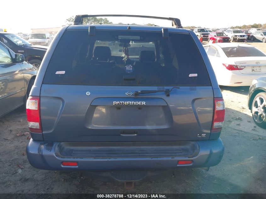 2000 Nissan Pathfinder Le/Se/Xe VIN: JN8AR07YXYW424868 Lot: 38278788