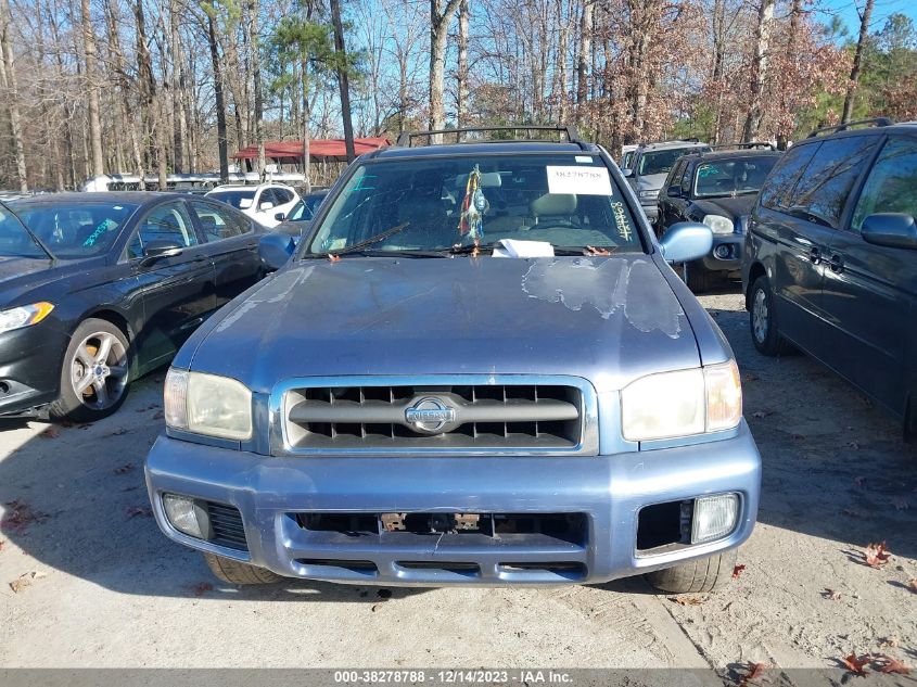 2000 Nissan Pathfinder Le/Se/Xe VIN: JN8AR07YXYW424868 Lot: 38278788