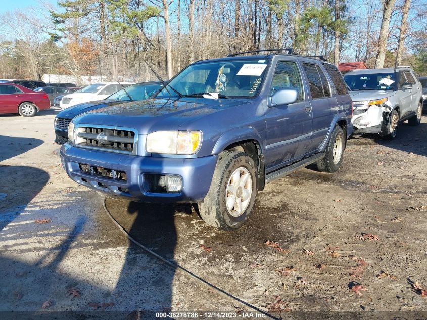 2000 Nissan Pathfinder Le/Se/Xe VIN: JN8AR07YXYW424868 Lot: 38278788