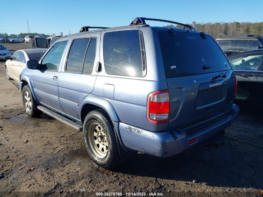 2000 Nissan Pathfinder Le/Se/Xe VIN: JN8AR07YXYW424868 Lot: 38278788