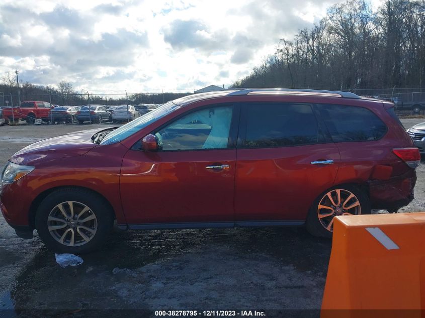 2015 Nissan Pathfinder Platinum/S/Sl/Sv VIN: 5N1AR2MMXFC670645 Lot: 38278795