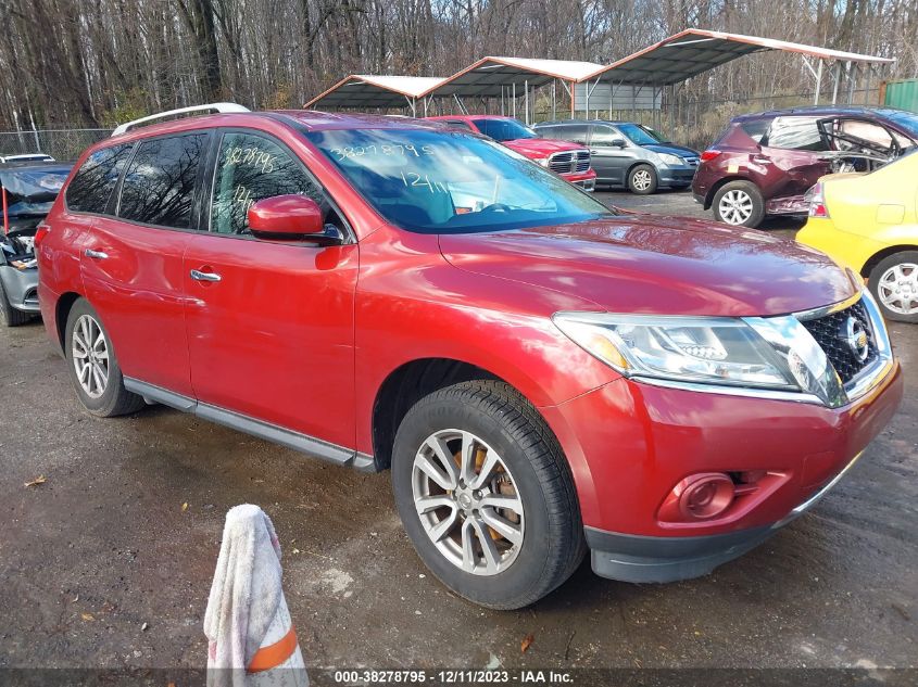 2015 Nissan Pathfinder Platinum/S/Sl/Sv VIN: 5N1AR2MMXFC670645 Lot: 38278795