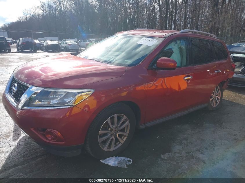 2015 Nissan Pathfinder Platinum/S/Sl/Sv VIN: 5N1AR2MMXFC670645 Lot: 38278795