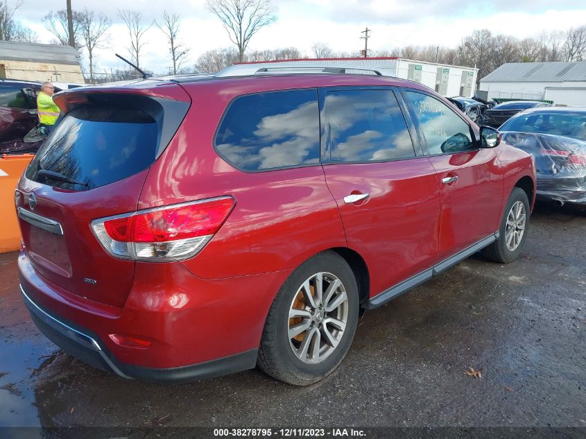 2015 Nissan Pathfinder Platinum/S/Sl/Sv VIN: 5N1AR2MMXFC670645 Lot: 38278795