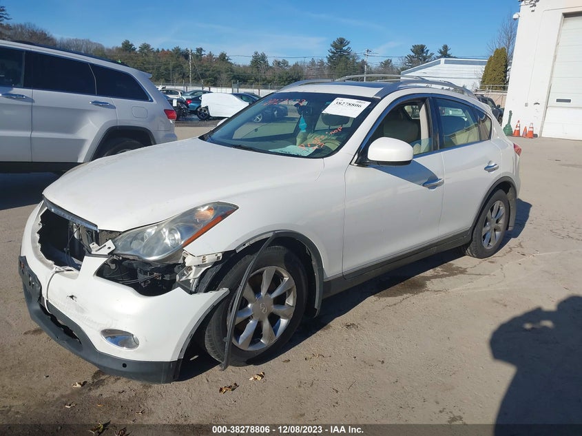 2008 Infiniti Ex35 Journey VIN: JNKAJ09FX8M358766 Lot: 38278806