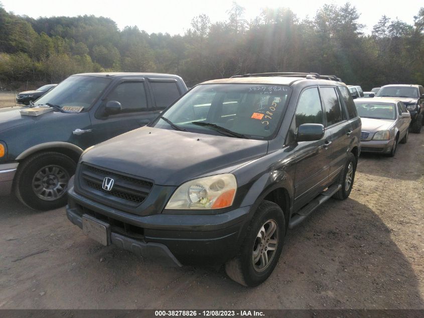 2003 Honda Pilot Ex VIN: 2HKYF18653H578053 Lot: 40590024