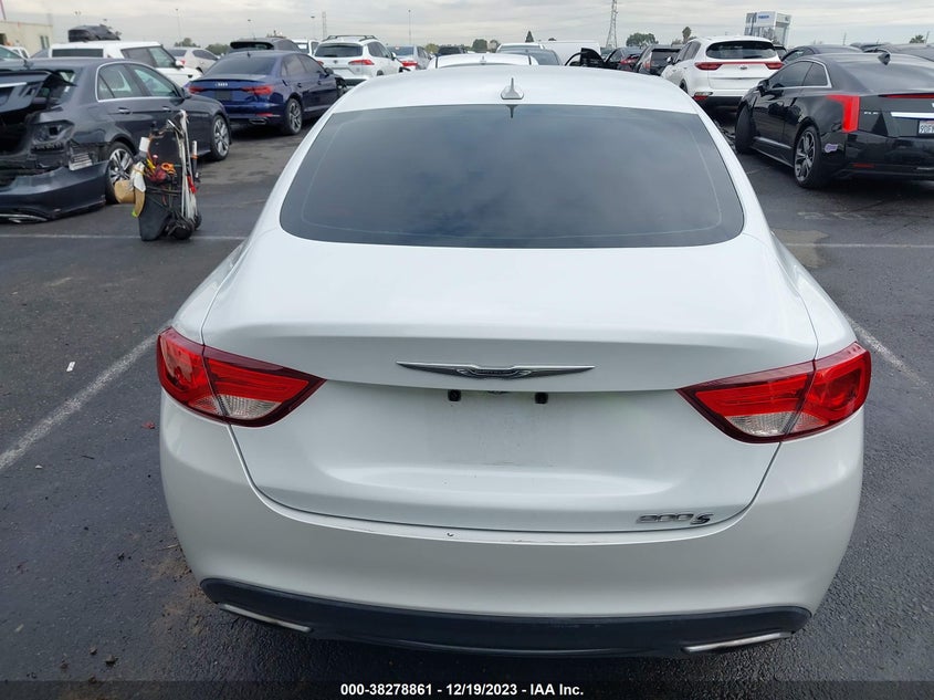 2015 Chrysler 200 S VIN: 1C3CCCBG9FN585791 Lot: 38278861