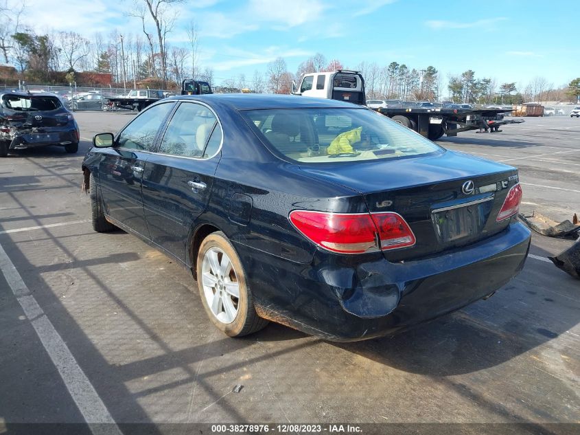 2005 Lexus Es 330 VIN: JTHBA30G155105305 Lot: 38278976