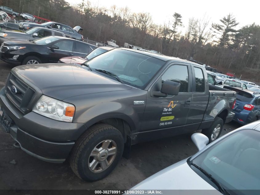 2005 Ford F-150 Stx/Xlt VIN: 1FTRX04W25KC25727 Lot: 38278991