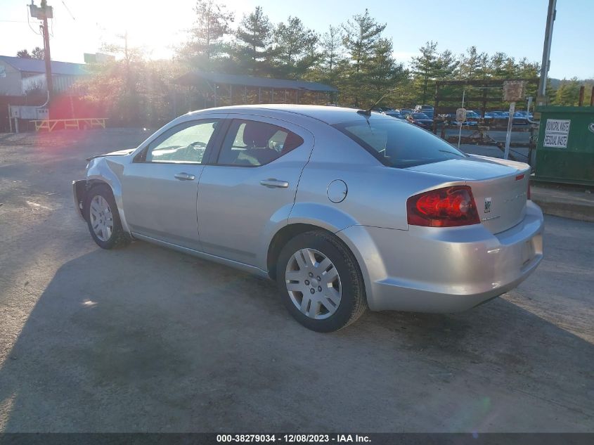 2011 Dodge Avenger Express VIN: 1B3BD4FB8BN541625 Lot: 38279034