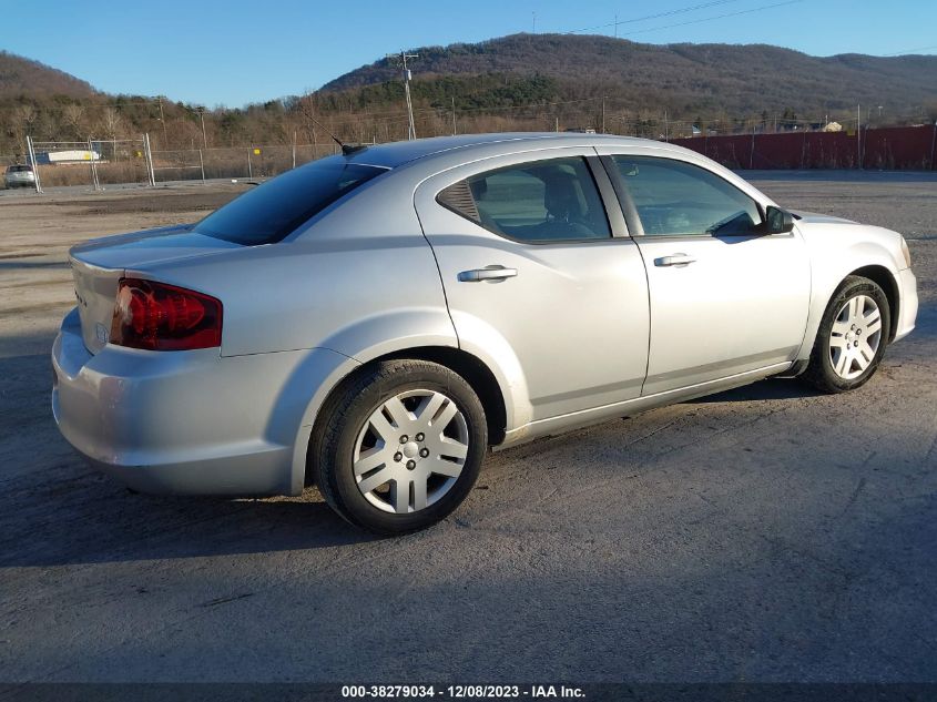 2011 Dodge Avenger Express VIN: 1B3BD4FB8BN541625 Lot: 38279034