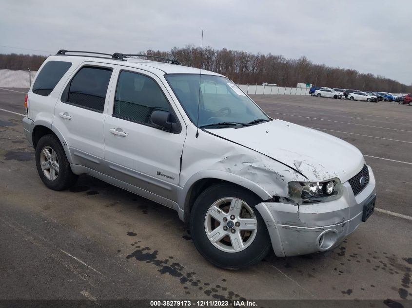 2005 Ford Escape Hybrid VIN: 1FMCU96H65KE50195 Lot: 38279173