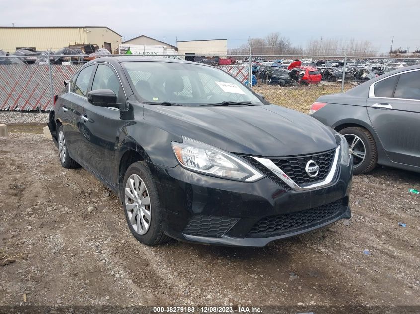 2017 Nissan Sentra S VIN: 3N1AB7AP3HY274624 Lot: 38279183