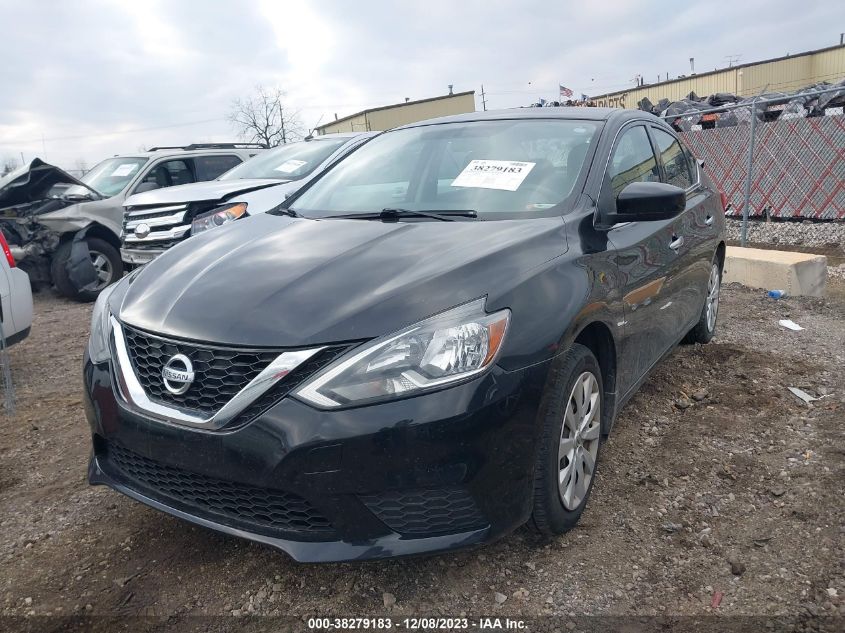 2017 Nissan Sentra S VIN: 3N1AB7AP3HY274624 Lot: 38279183