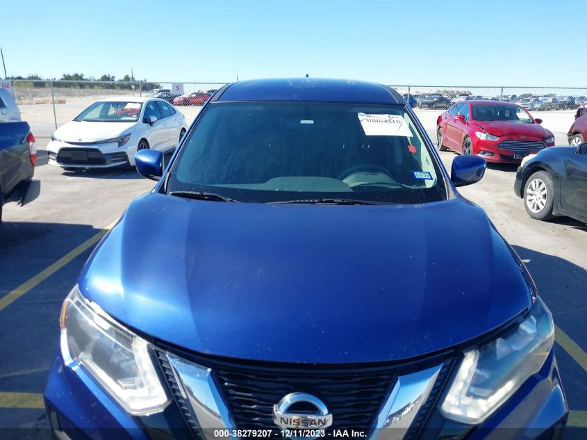 2017 Nissan Rogue S VIN: KNMAT2MV2HP568654 Lot: 38279207