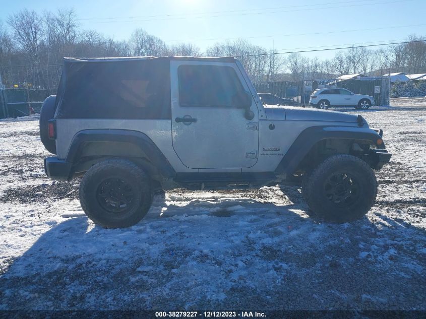 2013 Jeep Wrangler Sport VIN: 1C4AJWAG1DL625415 Lot: 38279227