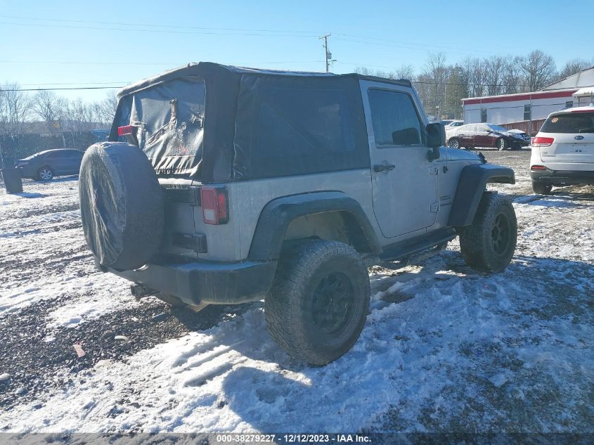 2013 Jeep Wrangler Sport VIN: 1C4AJWAG1DL625415 Lot: 38279227