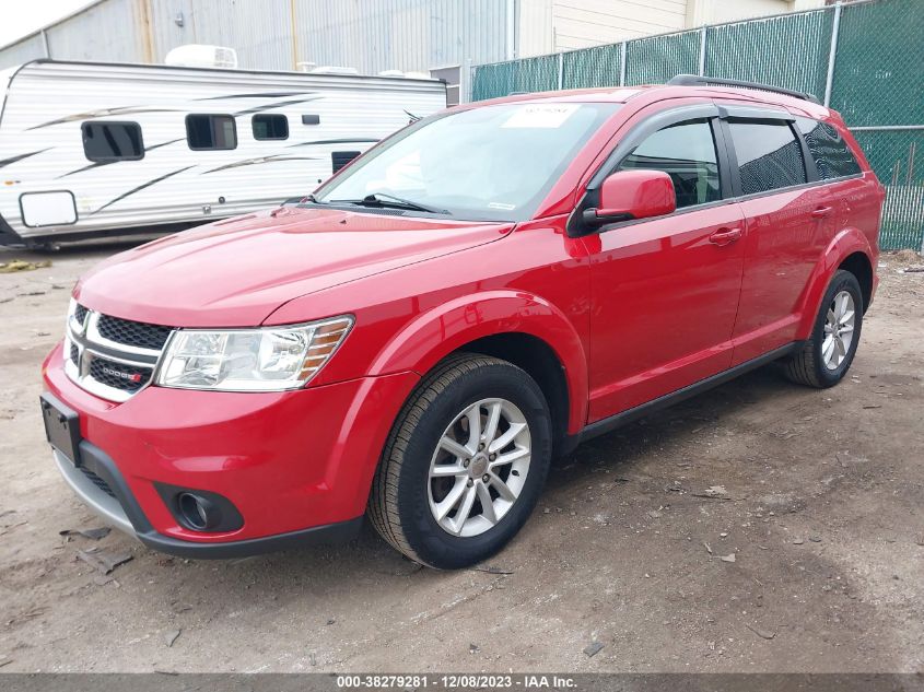 2015 Dodge Journey Sxt VIN: 3C4PDCBG8FT742334 Lot: 38279281