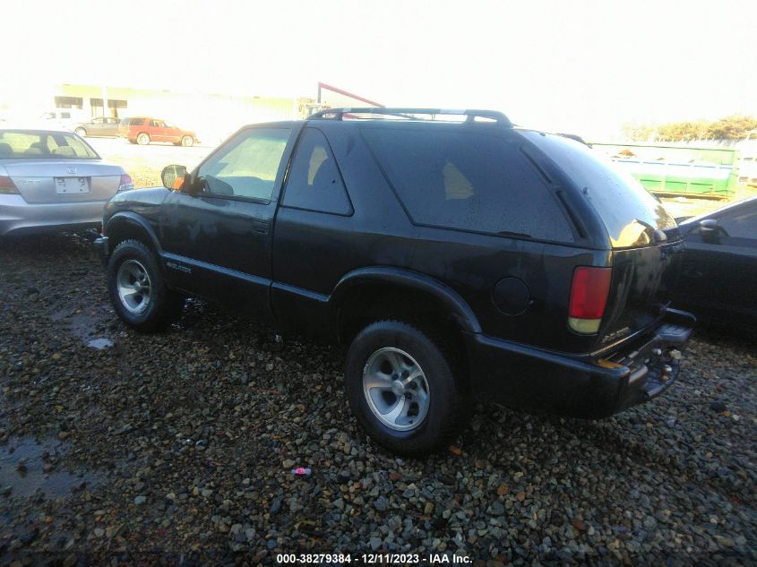 2001 Chevrolet Blazer Ls VIN: 1GNCS18W71K254758 Lot: 38279384