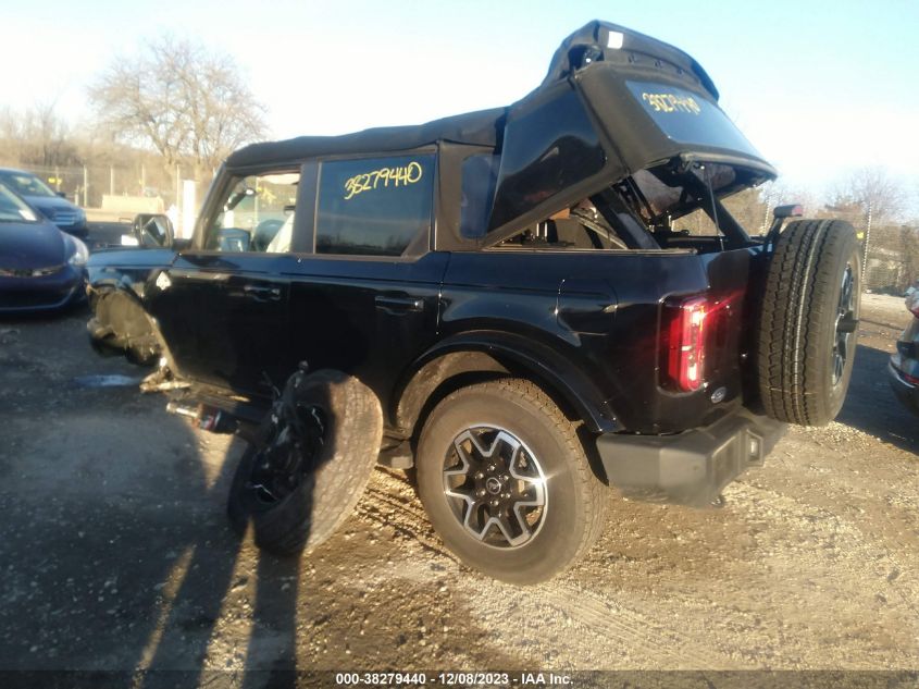 2022 Ford Bronco Outer Banks VIN: 1FMDE5DH2NLB77781 Lot: 38279440