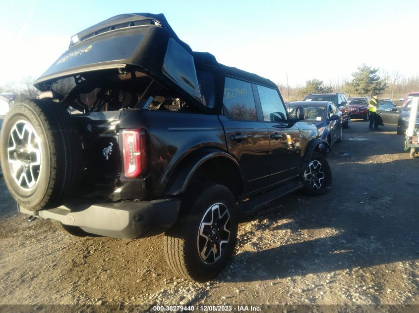 2022 Ford Bronco Outer Banks VIN: 1FMDE5DH2NLB77781 Lot: 38279440