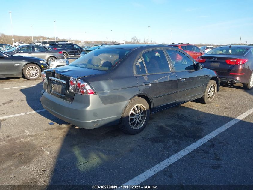 2003 Honda Civic Ex VIN: 2HGES26893H518666 Lot: 38279449