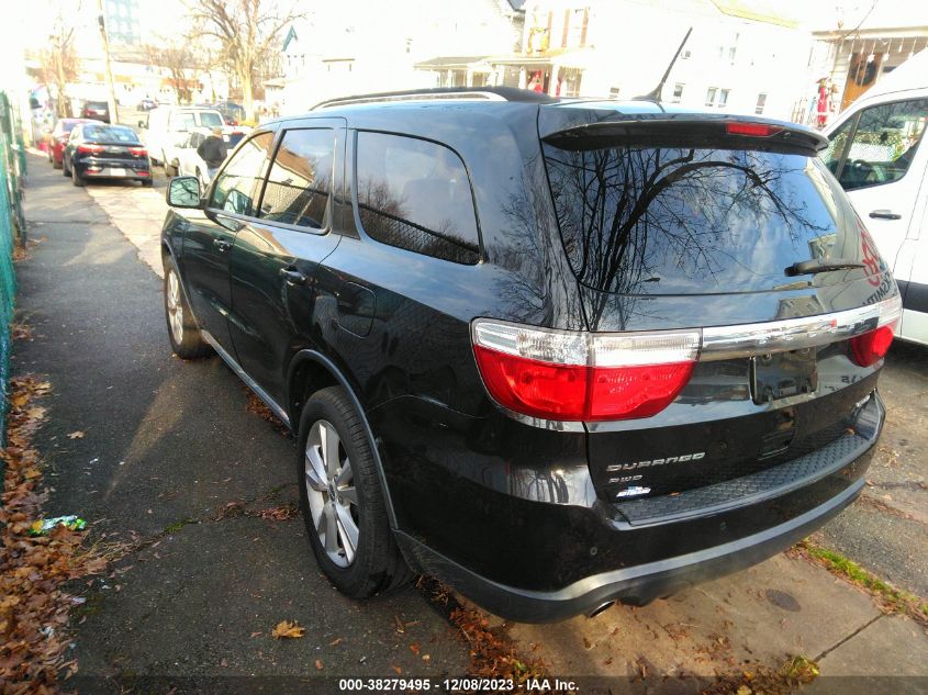 2012 Dodge Durango Crew VIN: 1C4SDJDT4CC309318 Lot: 38279495