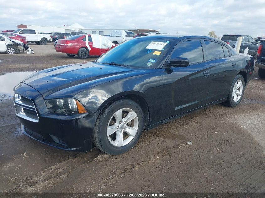 2013 Dodge Charger Se VIN: 2C3CDXBG0DH696272 Lot: 38279563