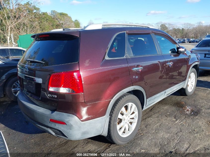 2011 Kia Sorento Ex VIN: 5XYKU4A23BG104239 Lot: 38279596