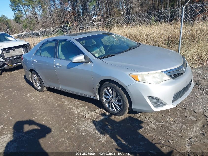 2012 Toyota Camry Le VIN: 4T1BF1FKXCU134447 Lot: 38279601