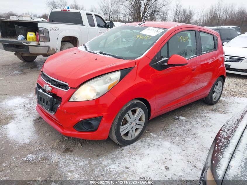 2014 Chevrolet Spark Ls Manual VIN: KL8CA6S95EC474503 Lot: 38279610