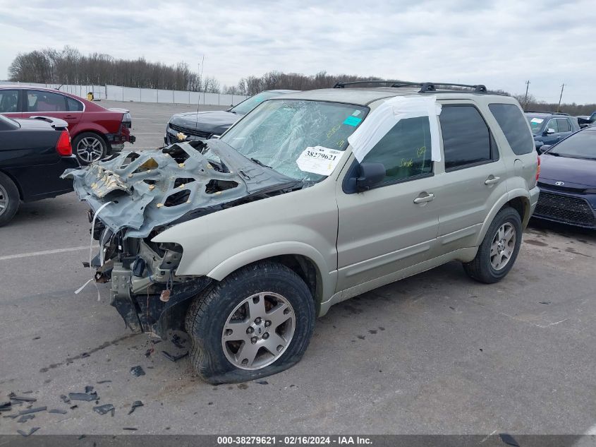 2005 Ford Escape Limited VIN: 1FMYU94105KD29027 Lot: 38279621